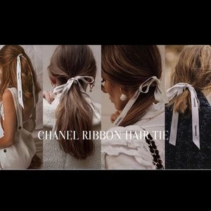 ‼️SALE $18 for 2 yards‼️Chanel Grosgrain Gift Wrapping Ribbon